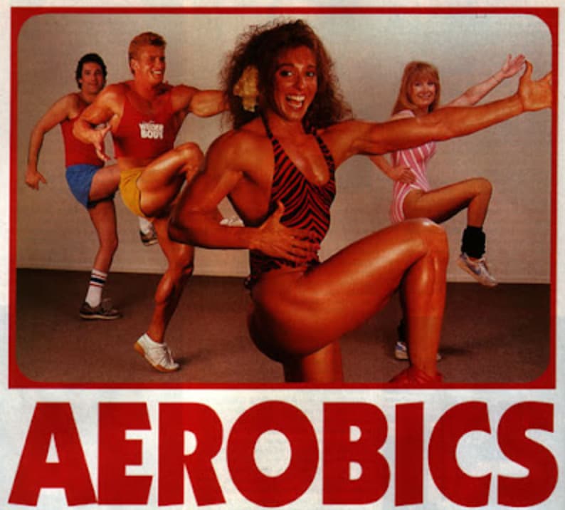vintage advertisement - Aerobics